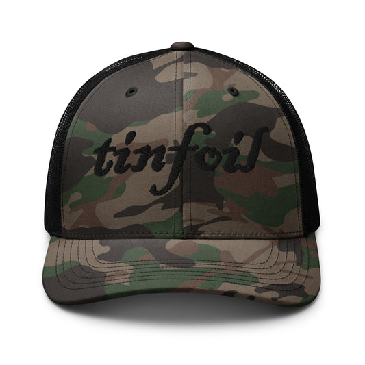 Camo Tinfoil hat