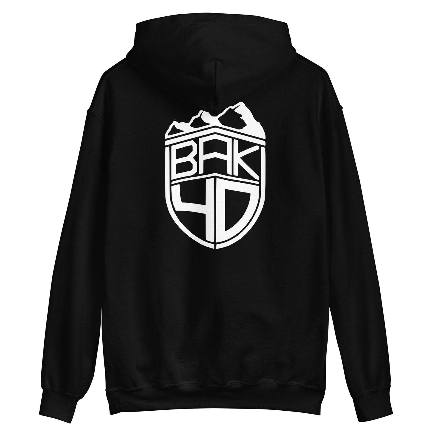 B4D and back Logo Hoodie