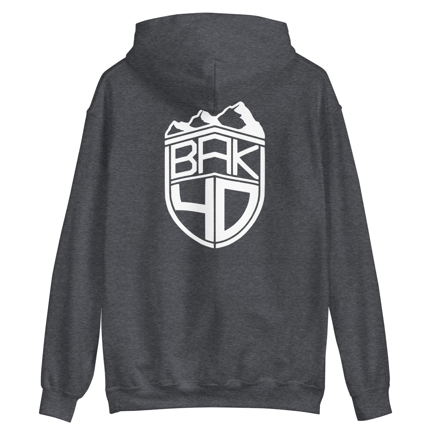 B4D and back Logo Hoodie