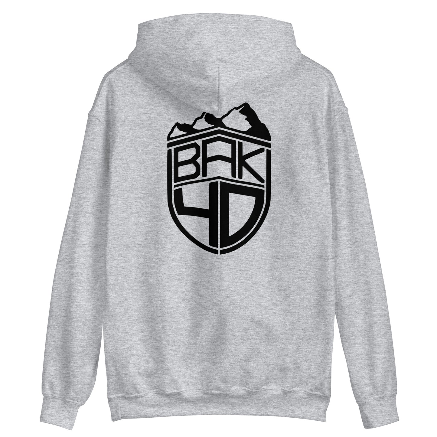 B4D and back Logo Hoodie